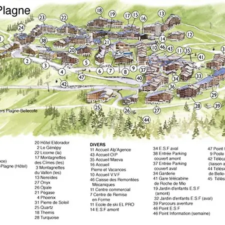 Lejlighed Themis - 2 Pieces Pour 6 Personnes 63 Macot-la-Plagne